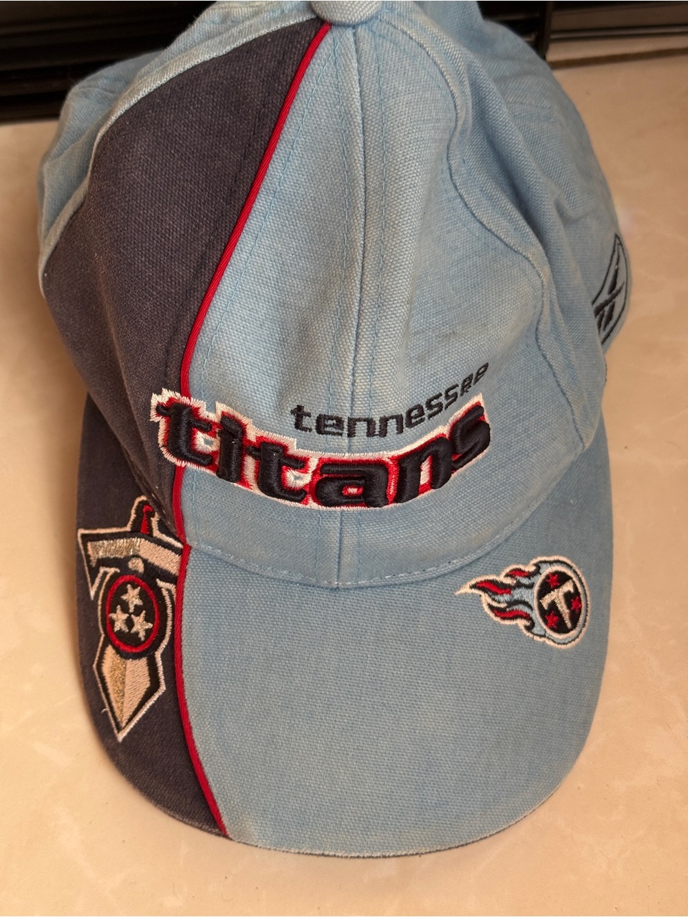 Vintage Reebok Tennessee Titans NFL Pro Line Hat Cap OSFA